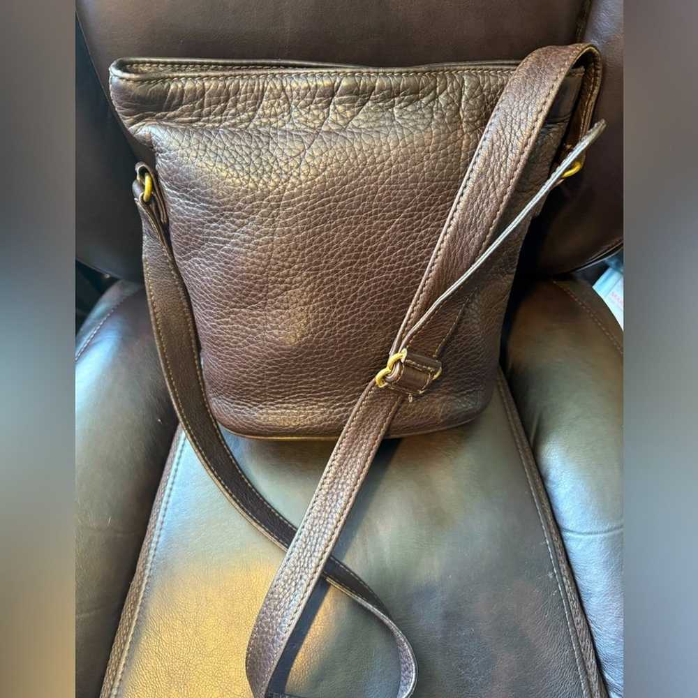 Coach Vintage Small Sonoma Bucket Zip in Brown Pe… - image 1