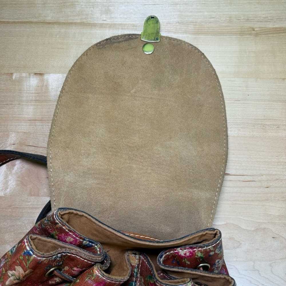 Patricia Nash tan Prairie Rose backpack - image 7