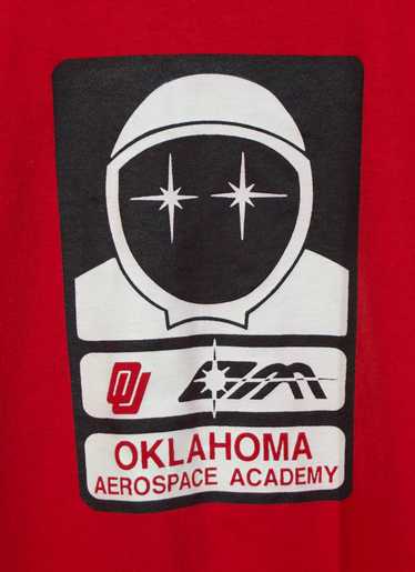 Vintage Oklahoma Aerospace Academy Tshirt sz M - image 1