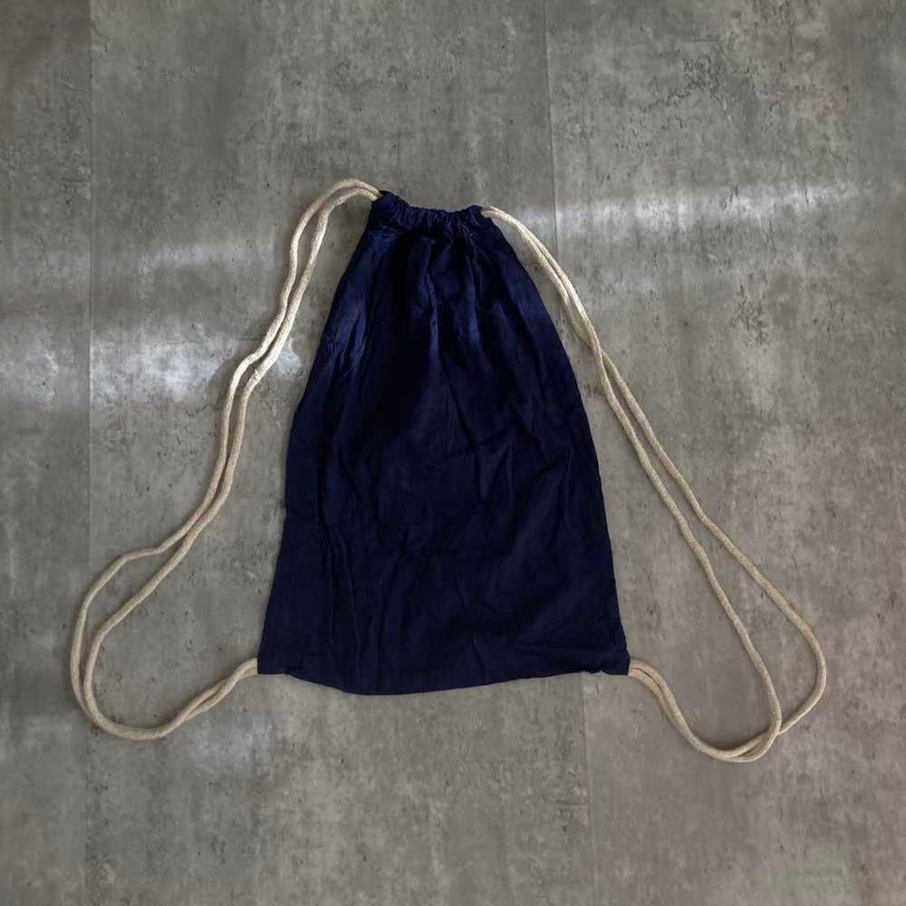 【Vintage】Company Logo Eco Bag Drawstring Bag Cott… - image 2