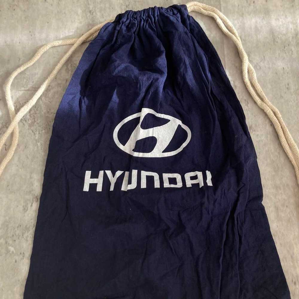 【Vintage】Company Logo Eco Bag Drawstring Bag Cott… - image 3