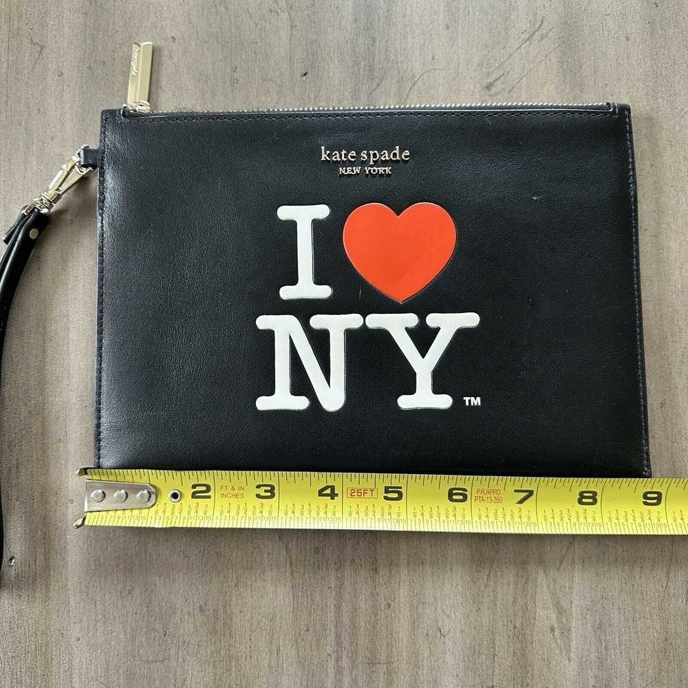 Kate Spade I Heart Ny X Kate Spade Zip Wristlet W… - image 11