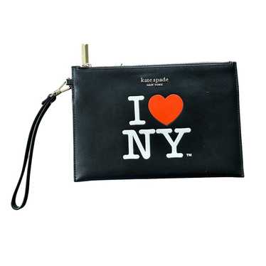 Kate Spade I Heart Ny X Kate Spade Zip Wristlet W… - image 1