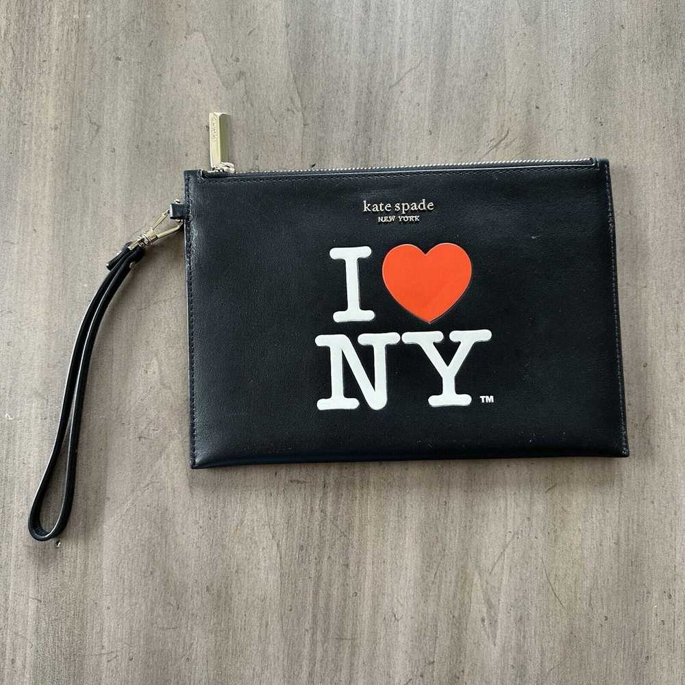 Kate Spade I Heart Ny X Kate Spade Zip Wristlet W… - image 2