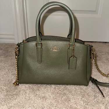 Coach Mini Serena Crossbody Hand 2024 bag for Women in Amazon Green