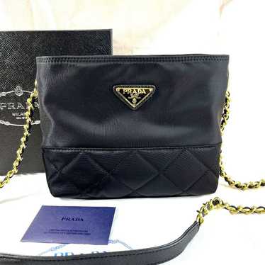 【Excellent Condition】Prada Nylon Shoulder Bag Tot… - image 1