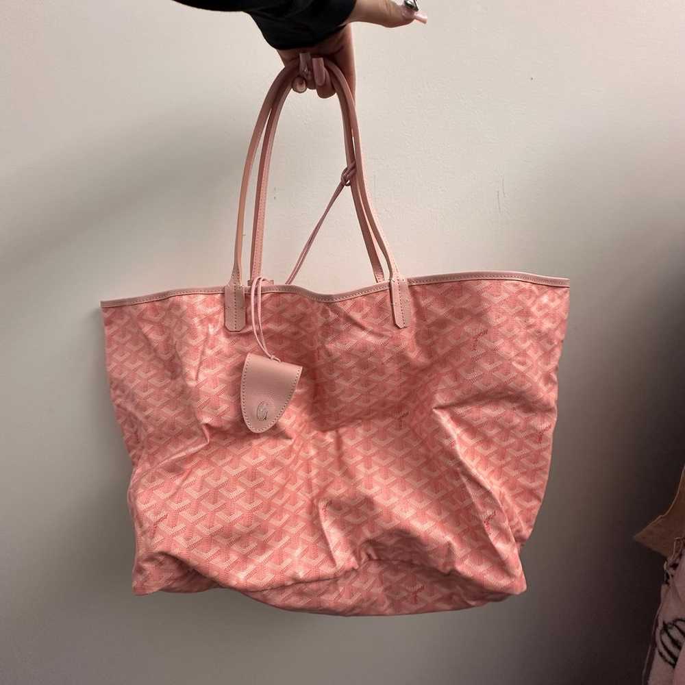 pink goyard tote - image 2