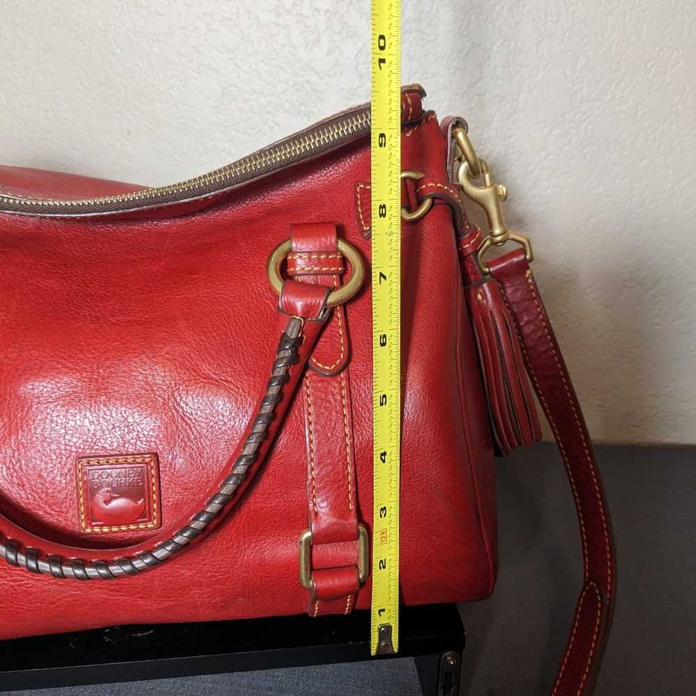 Dooney & Bourke, Red florentine leather - image 12