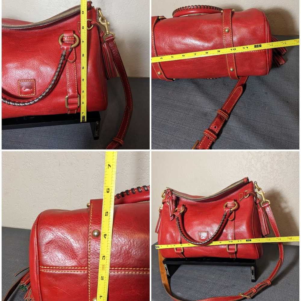 Dooney & Bourke, Red florentine leather - image 5