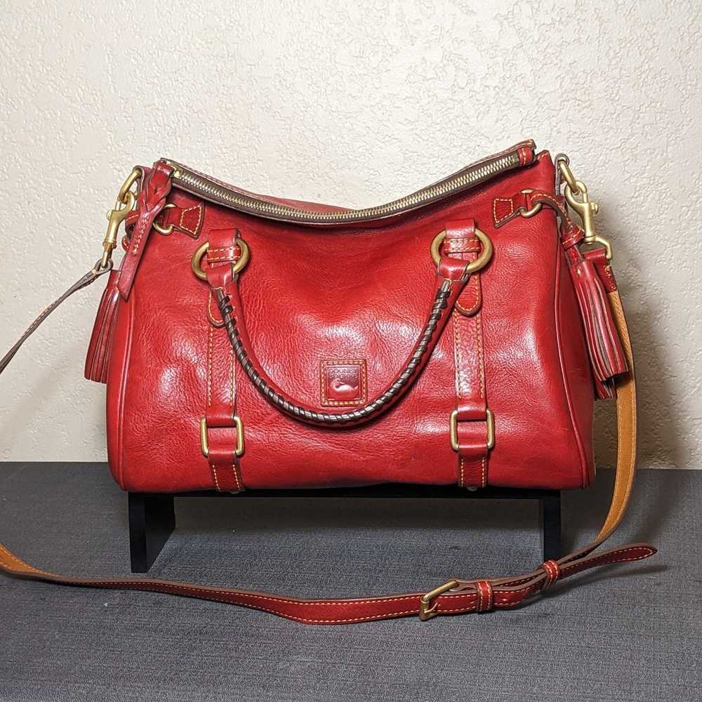 Dooney & Bourke, Red florentine leather - image 8