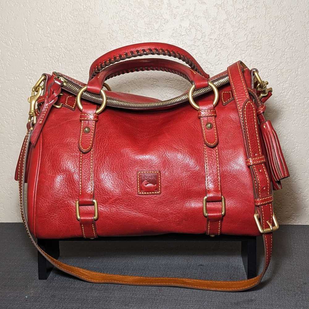 Dooney & Bourke, Red florentine leather - image 9