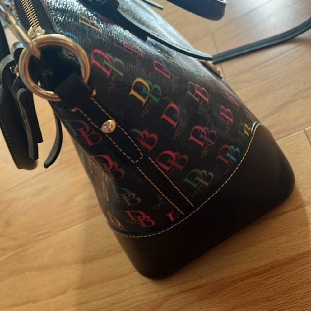 Dooney and Bourke multicolored magic multi Domed … - image 5