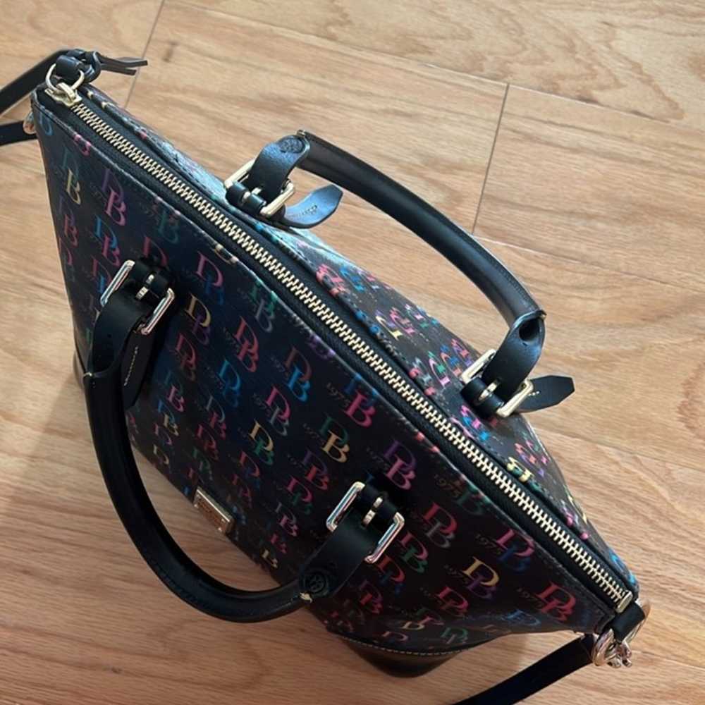 Dooney and Bourke multicolored magic multi Domed … - image 7