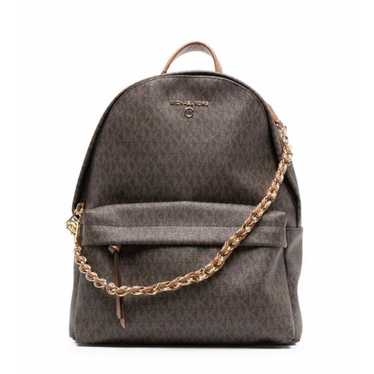 Michael Kors Slater monogram-logo backpack