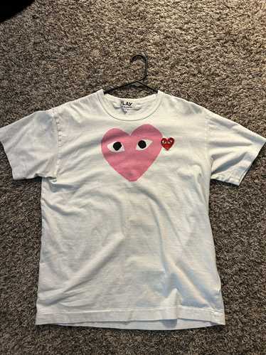 Comme des Garcons Comme Des Garçons Pink Heart Tee