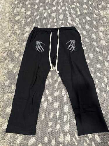 Streetwear Streetwear Rhinestone Sweatpants - image 1