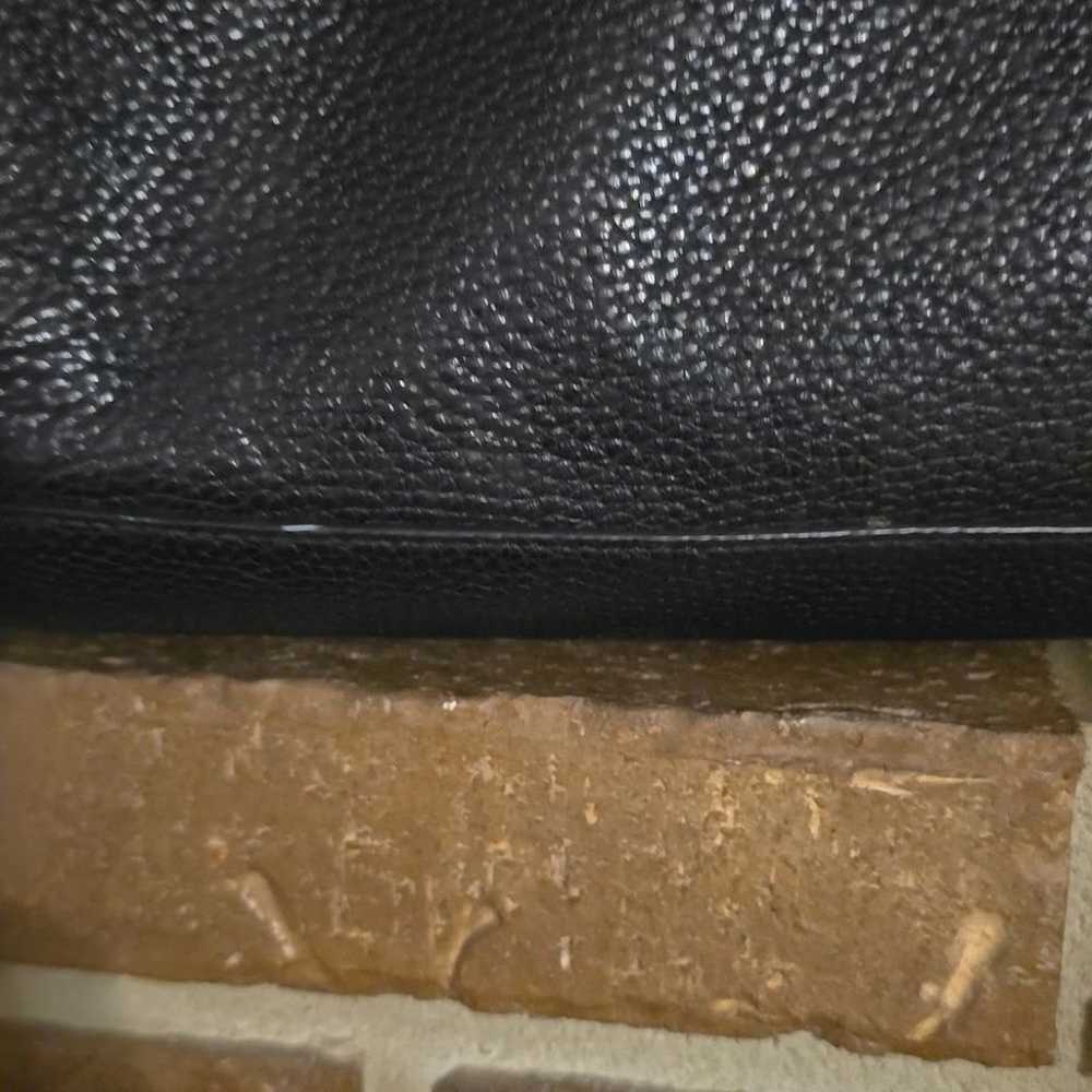 TORY BURCH Marsden Pebbled Black Large Leather To… - image 5