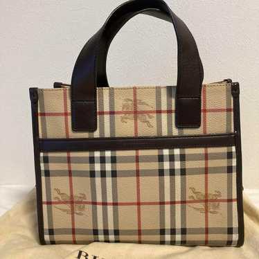 BURBERRY Handbag Nova Check Shadow Horse Burberry