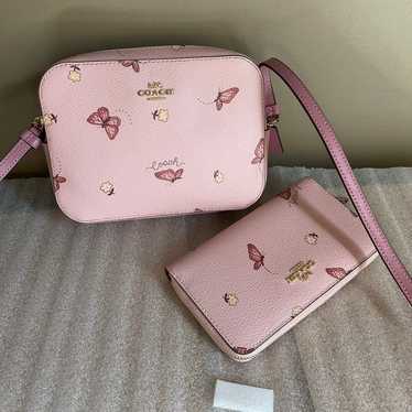 Coach Crossbody Camera Bag popular with Butterflies