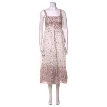 Zimmermann Aliane linen mid-length dress