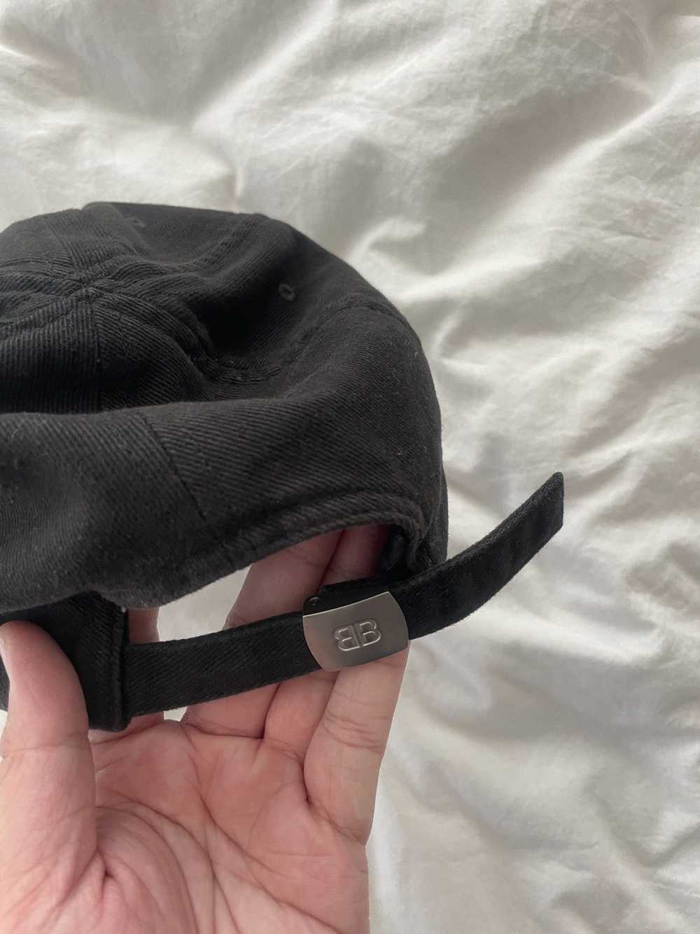 Balenciaga × Designer × Rare Balenciaga B hat -bl… - image 2