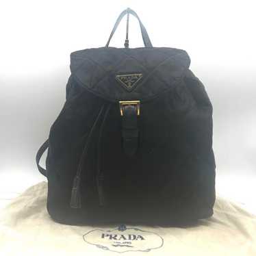 【Rare! Good Condition!✨】PRADA Backpack Triangle L… - image 1