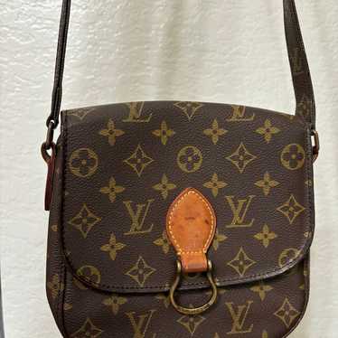 Louis Vuitton LV Shoulder Bag Saint Cloud Brown Mo