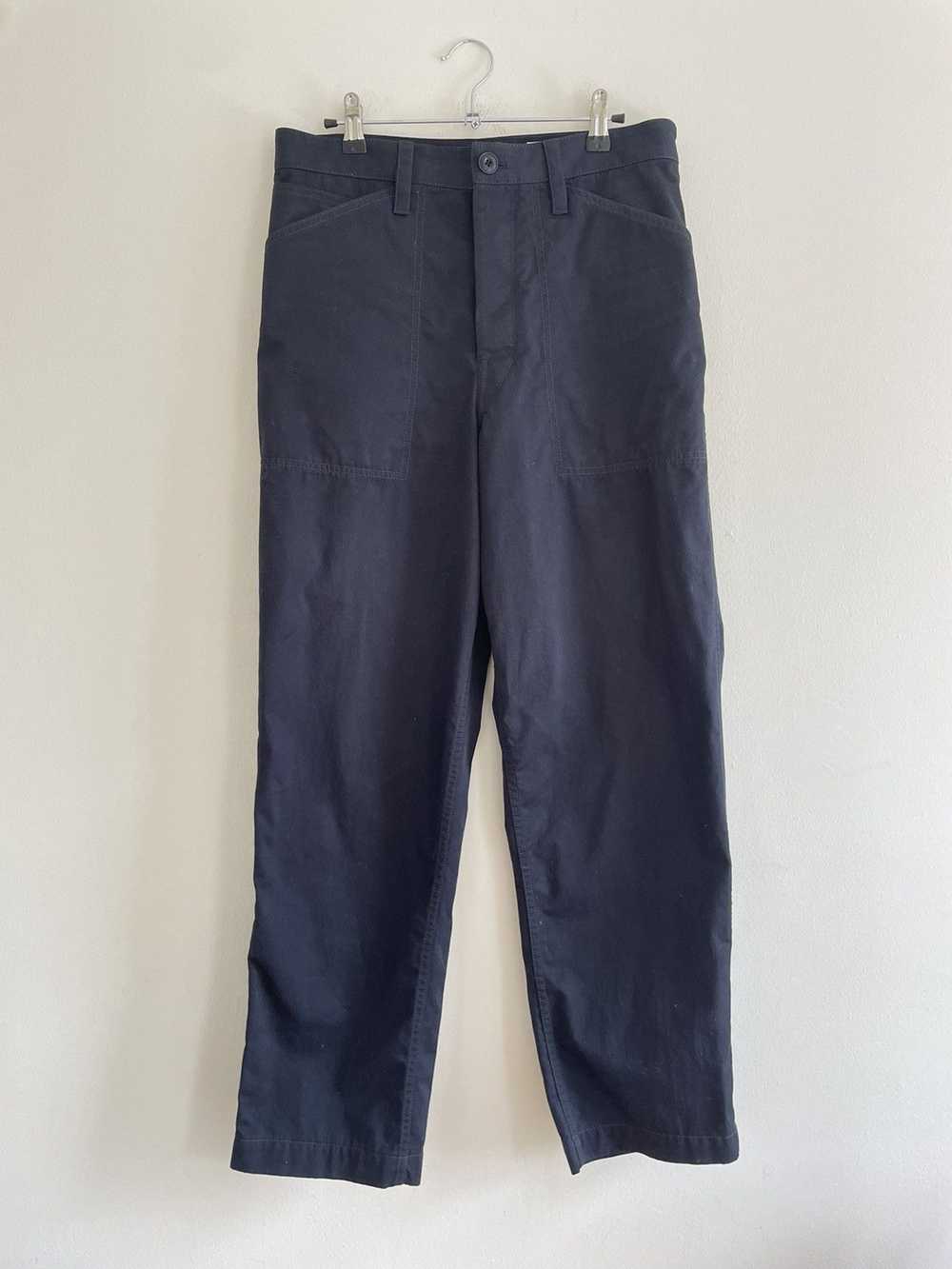 Lemaire Lemaire Fatigue Pants Dark Navy Size 48 (… - image 1