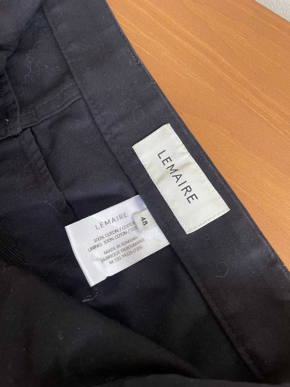 Lemaire Lemaire Fatigue Pants Dark Navy Size 48 (… - image 6