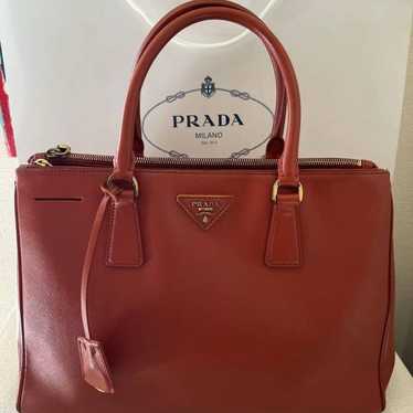 PRADA Galleria Tote Bag Saffiano Leather 2way Oran