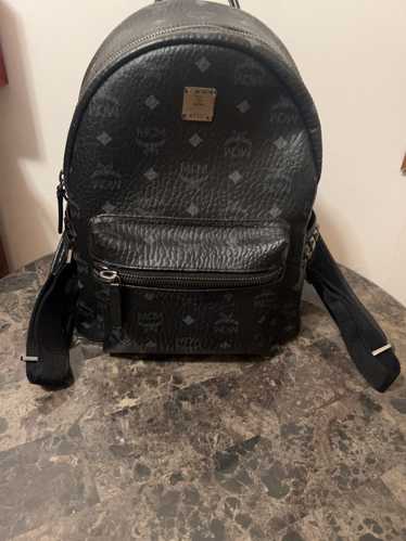 MCM MCM Stark Sude Studs Backpack In Visetos