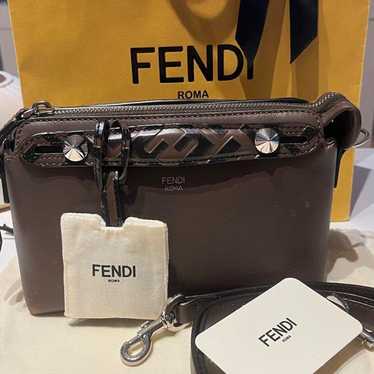 FENDI Baguette Mini Shoulder Brown Zucca