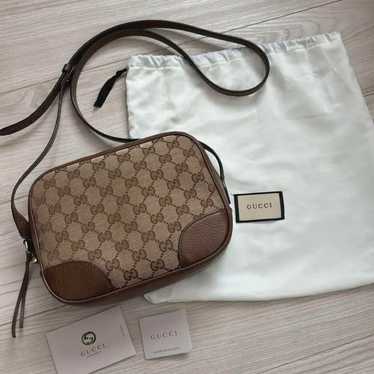 GUCCI GG Canvas Shoulder Bag 449413