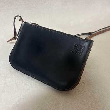 Loewe Double Zip Gate Shoulder Bag Pouch