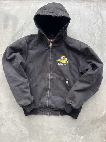 Vintage Vintage Dri Duck Black Hooded Canvas workw