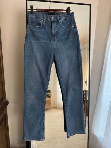 Veronica Beard Carly Kick Flare High Waisted Jeans