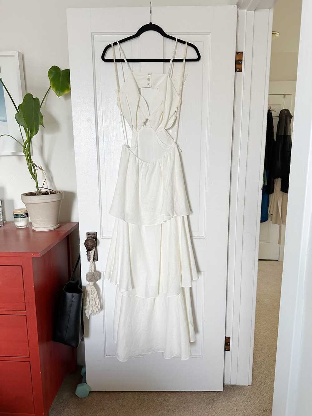 Farm Rio off-white flower maxi dress (XS) | Used,… - image 5