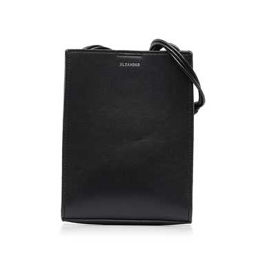 Jil Sander Tangle leather crossbody bag