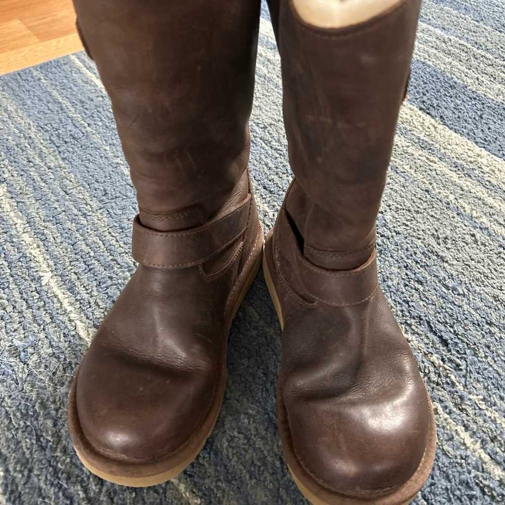 Kensington Brown Ugg Boots sz 6 - image 3