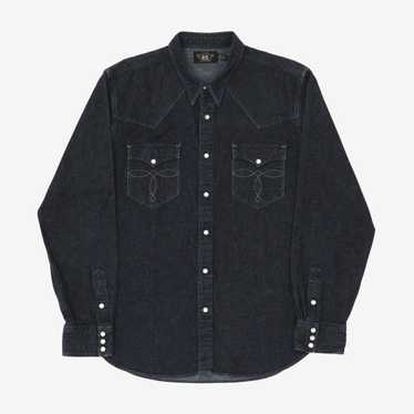 Rrl denim western shirt - Gem