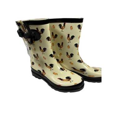 NWT Western Chief Womens Chicken Rain Boot Size 6 - image 1