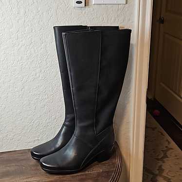 Clarks Black Knee High Boots