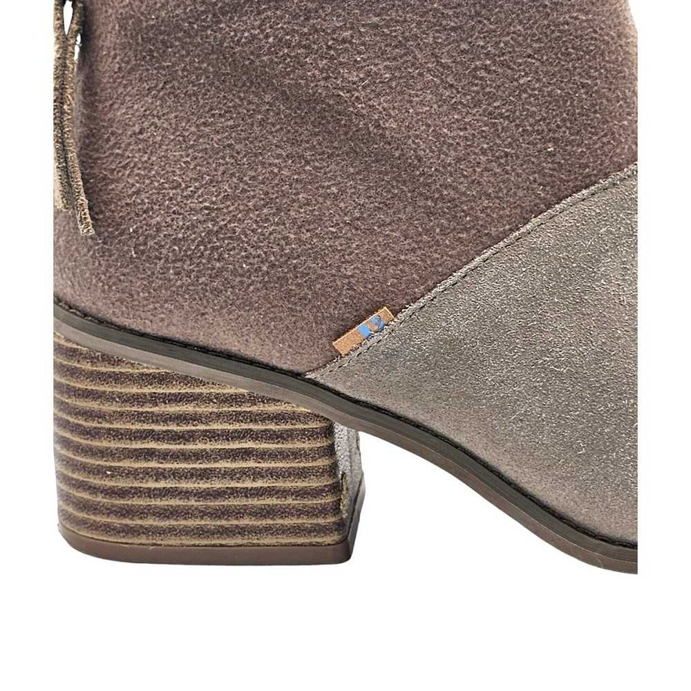 Tom's Women's Lacy Desert Taupe Suede & Felt Boot… - image 8