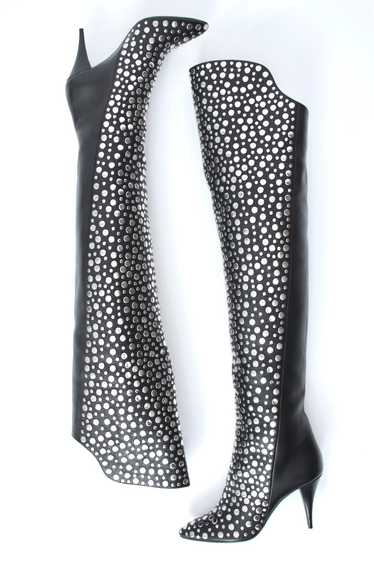 Saint Laurent Vertigo Stella Studded Boots