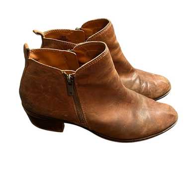 Lucky Brand womens Basel Ankle Bootie, toffee brow