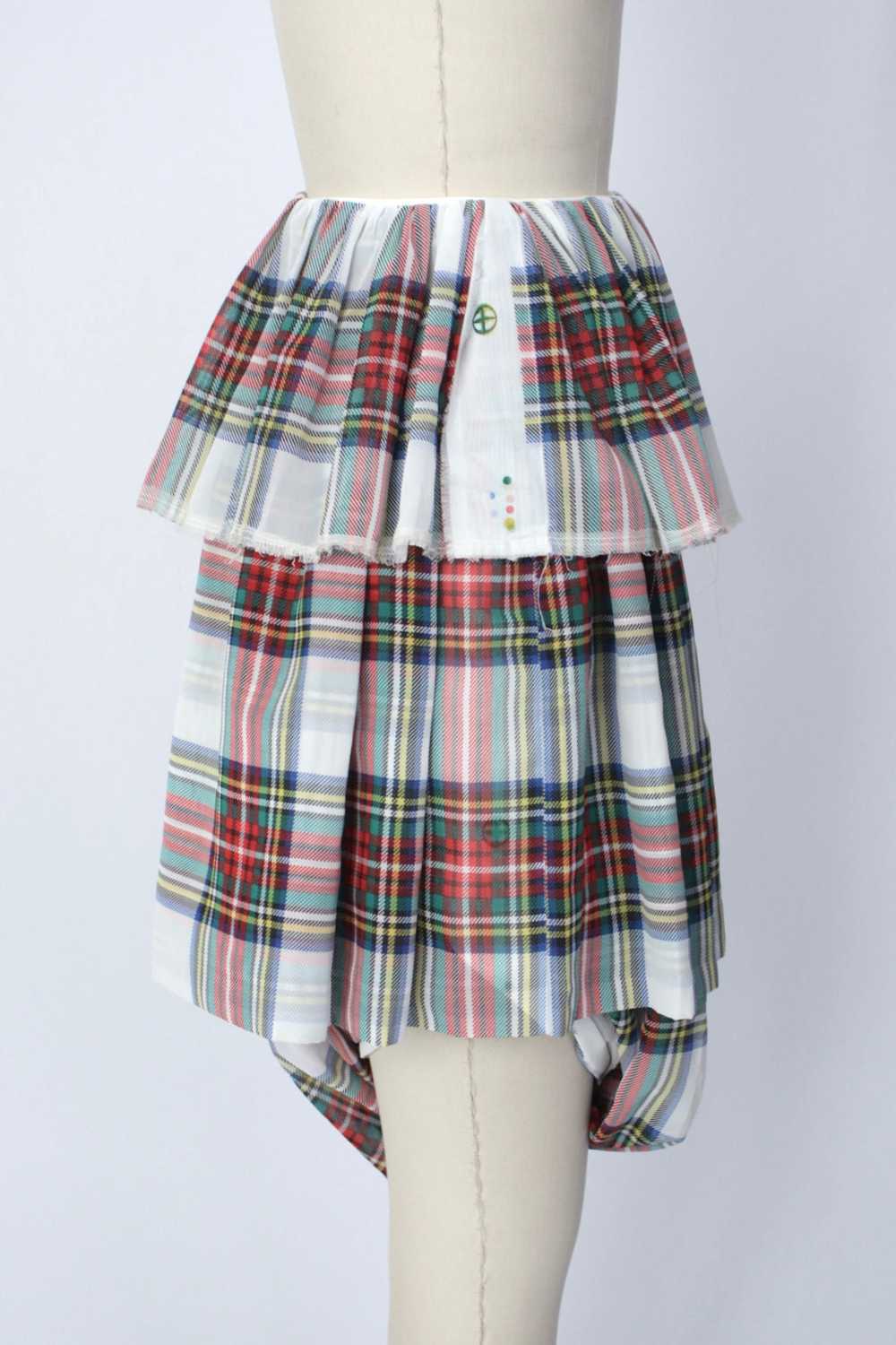 S/S 2005 Comme Des Garçons Chiffon Tartan Pants* - image 3