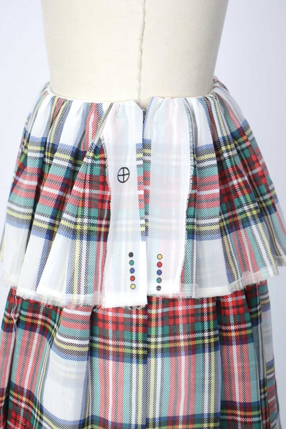 S/S 2005 Comme Des Garçons Chiffon Tartan Pants* - image 6