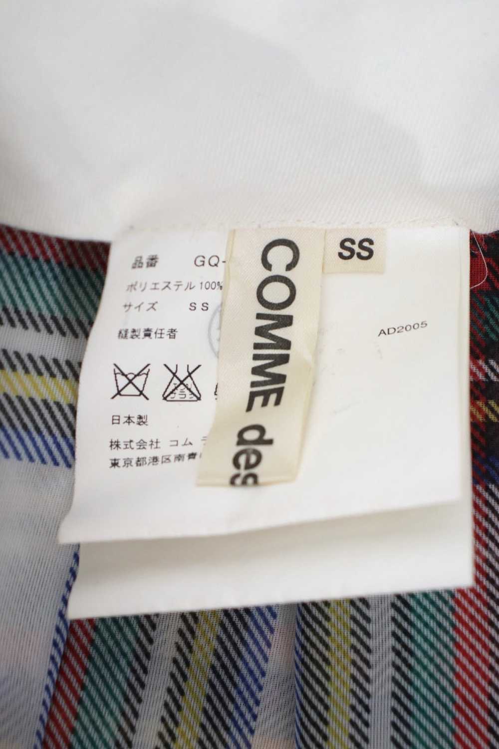 S/S 2005 Comme Des Garçons Chiffon Tartan Pants* - image 7