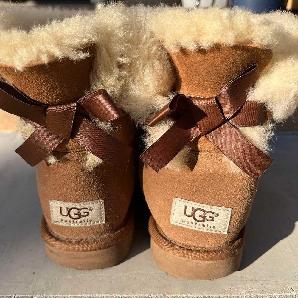 UGG Australia sheepskin boots brown ♡ 23cm - image 1