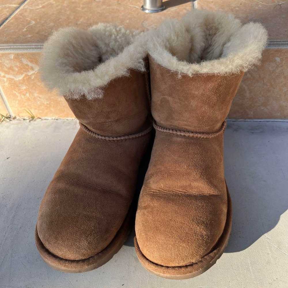 UGG Australia sheepskin boots brown ♡ 23cm - image 2